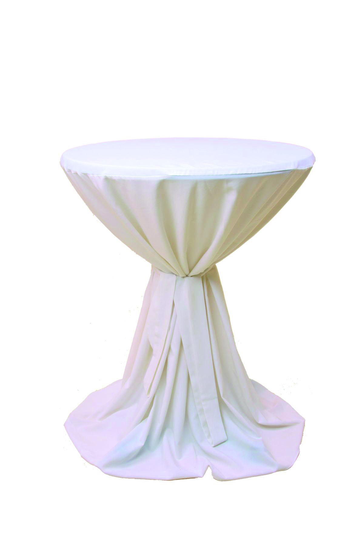 Stehtischhusse CLASSIC (lose Schleife/fester Stoff)