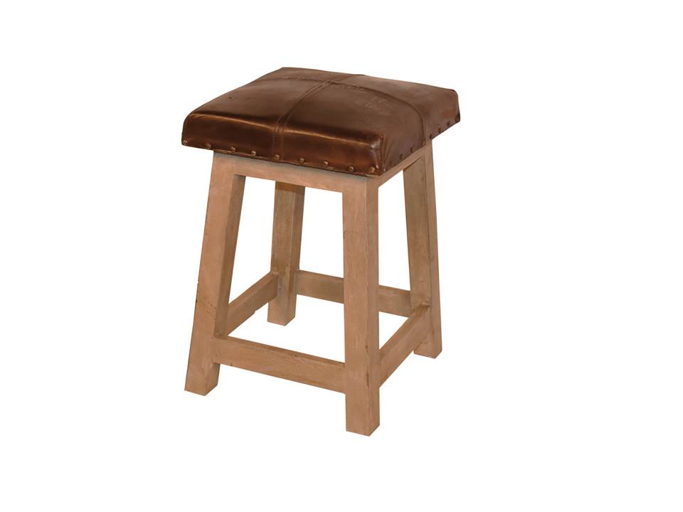 Sitzhocker VINTAGE Holz