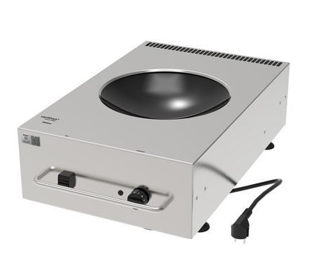 Induktions Wok RIEBER 400 Varithek zu Front Cooking