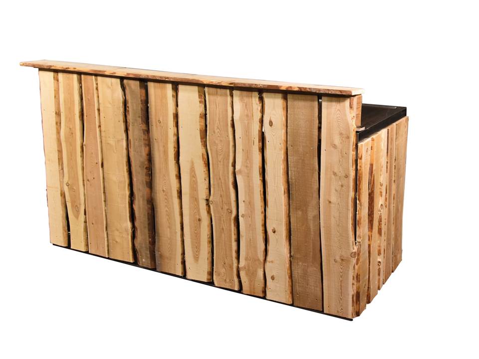 Getränketheke WOOD mit Spüle