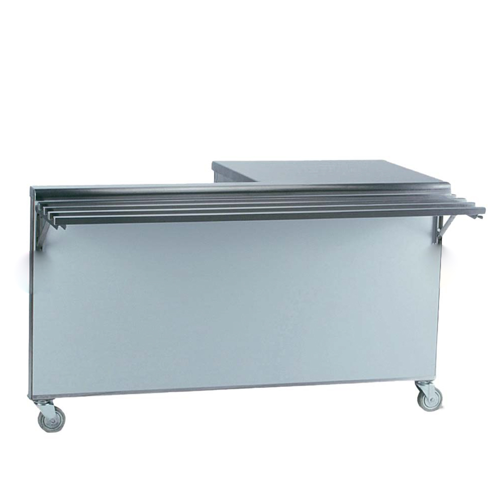 Kassenanbauteil PROFI Sitzeinschnitt links