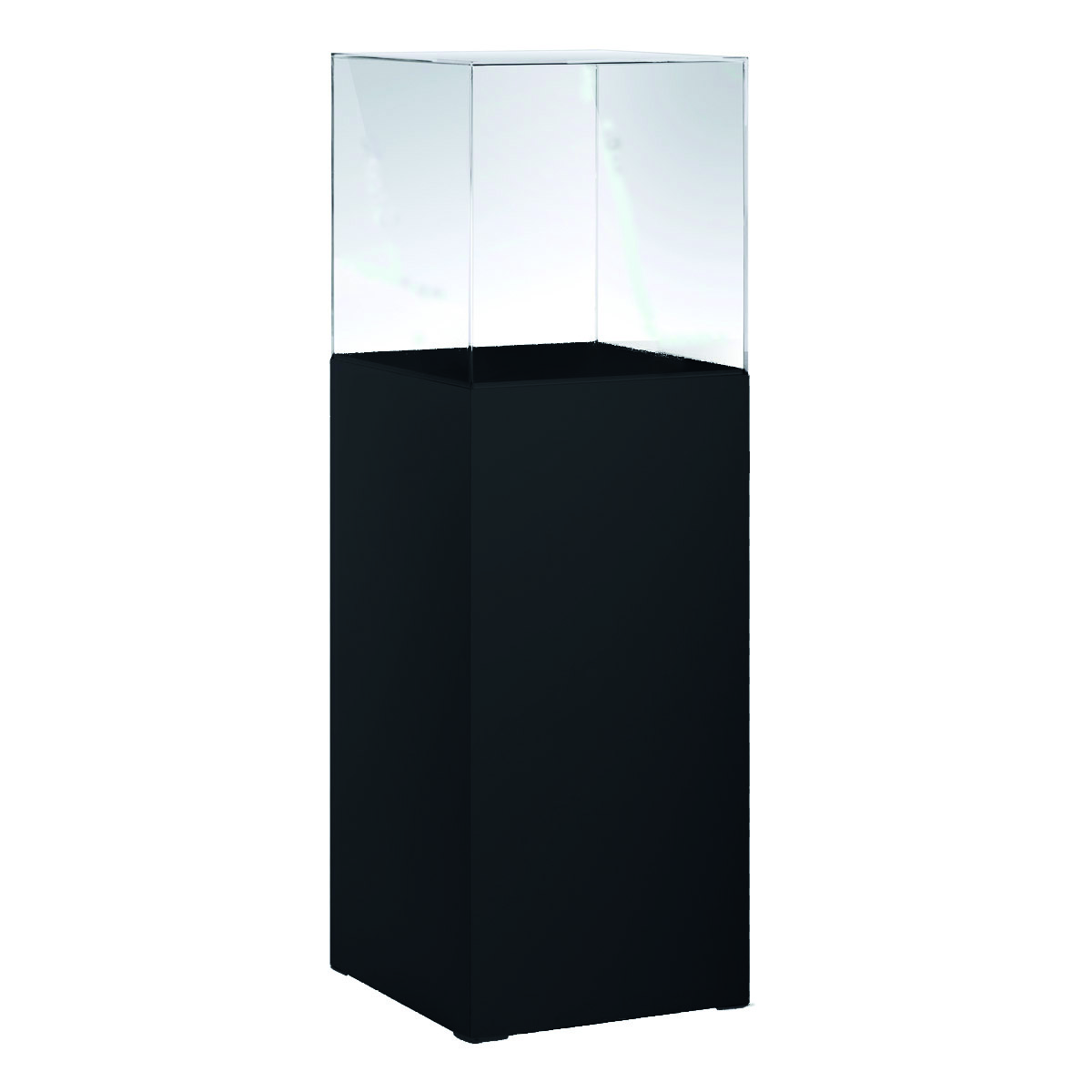 Säule CUBIX mit Glasaufsatz