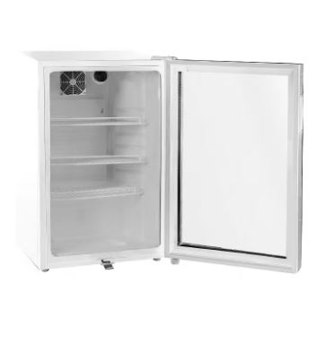 Umluft-Kühlschrank Glastür inkl. 3 Böden