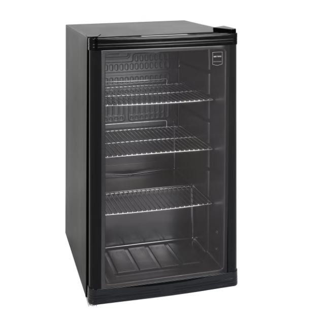 Umluft-Kühlschrank Glastür inkl. 3 Böden