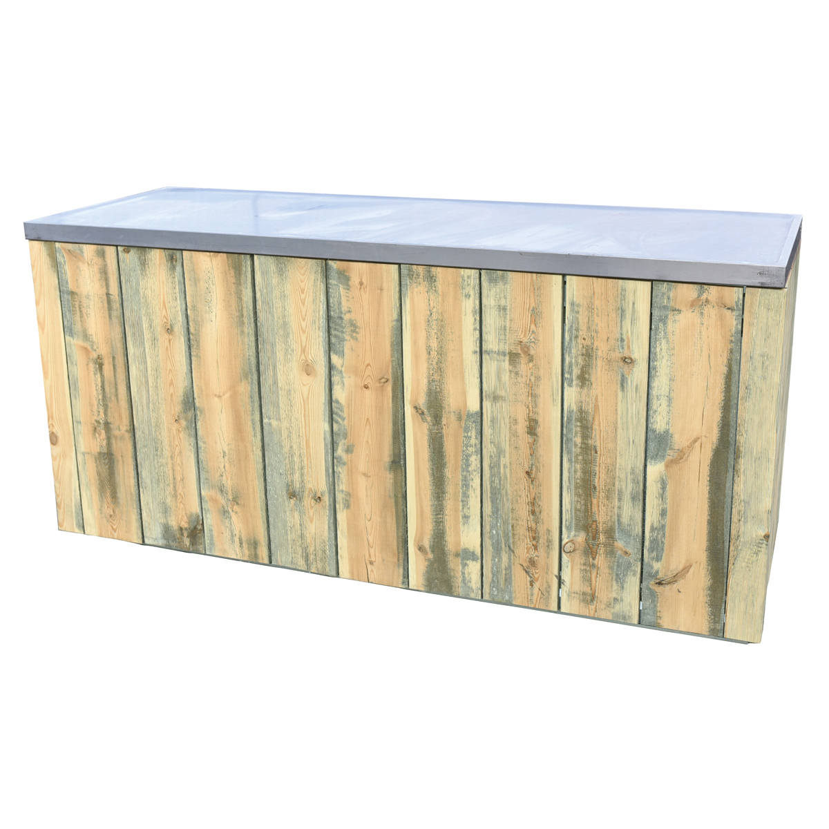 Edelstahltheke BAUHOLZ