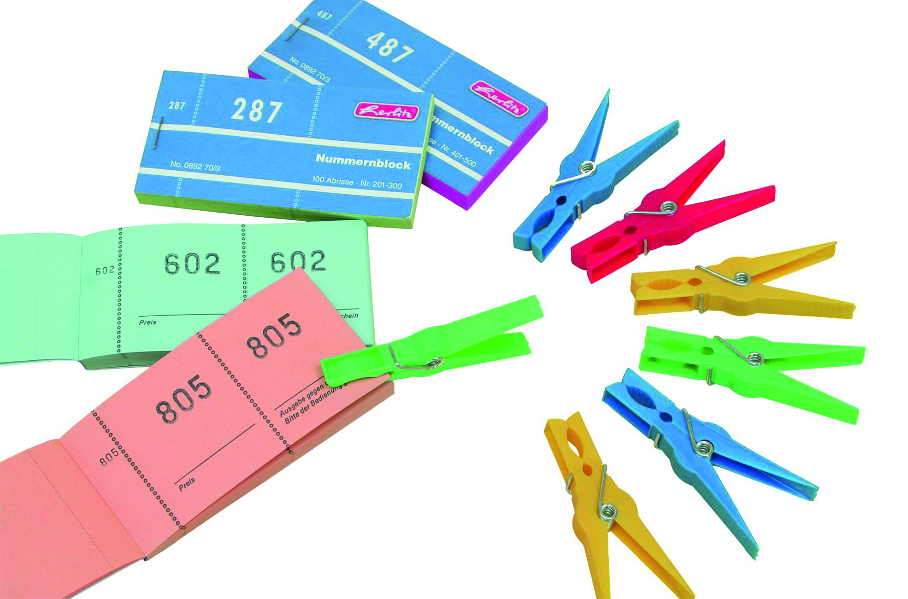 Wäscheklammer Wäscheklammer für Garderobenmarken