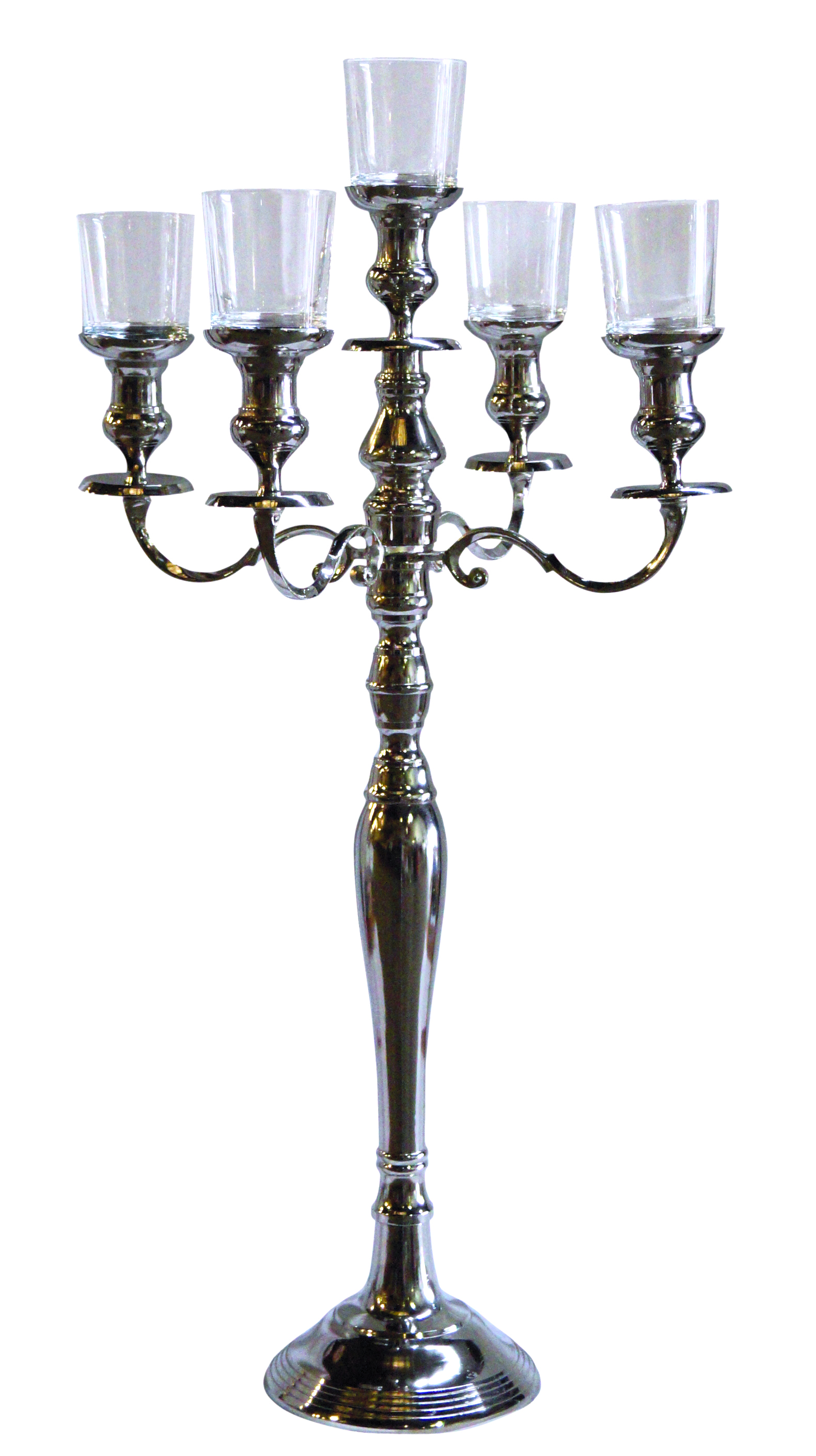 Kerzenständer SILVER BEAUTY 5-armig