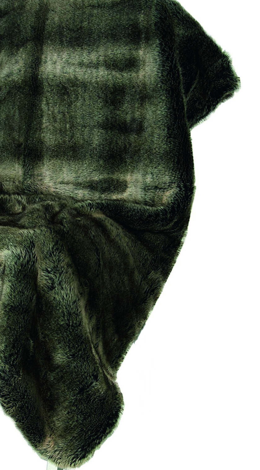 Kunstfell WOLF Decke