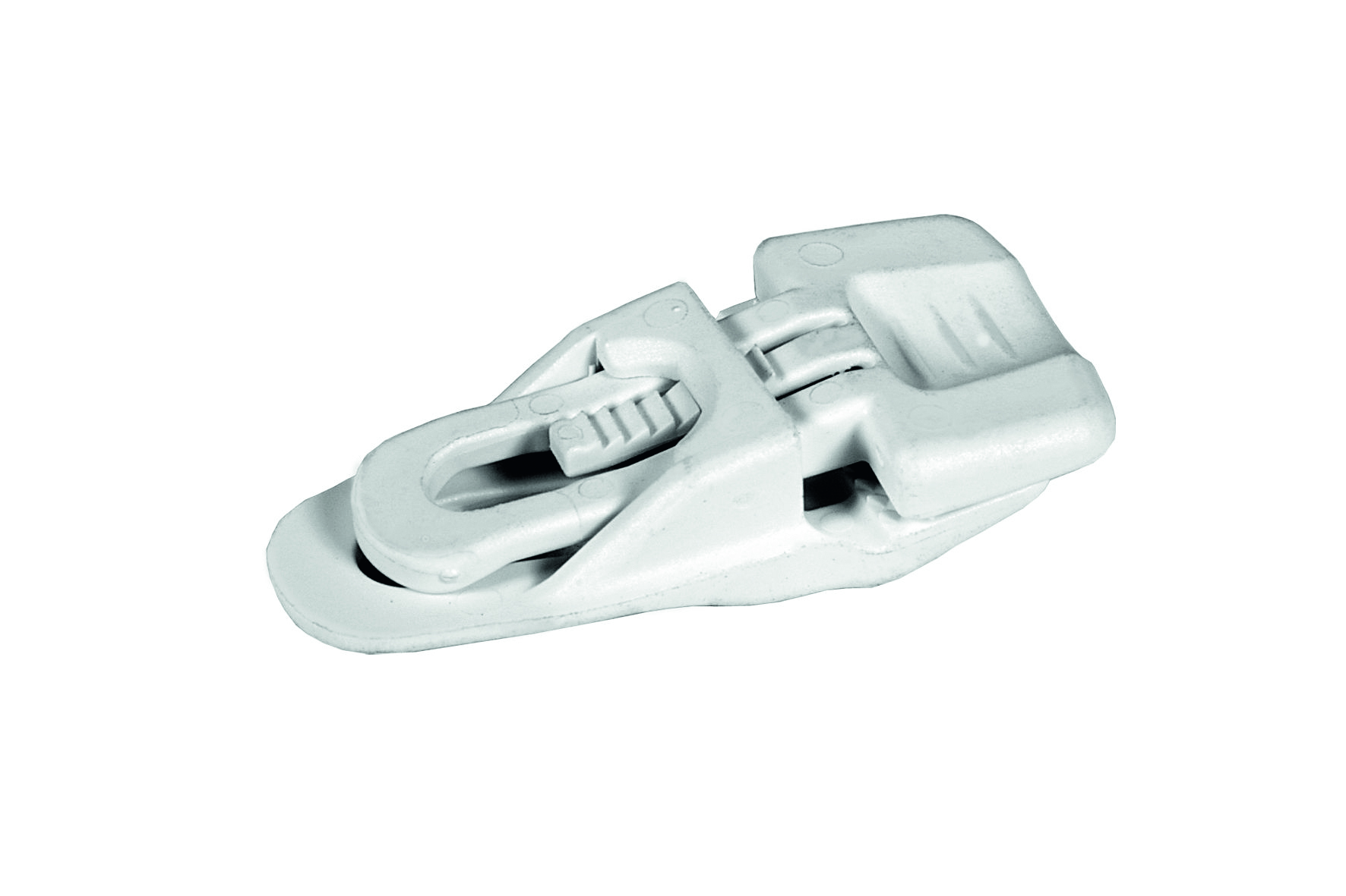 Klemm-Clip zum Aufhängen von Molton an Draht