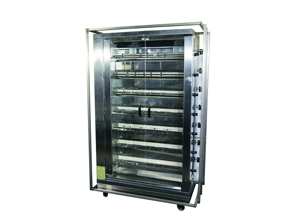 Gas-Hähnchengrill CHICKEN für 42 Hähnchen