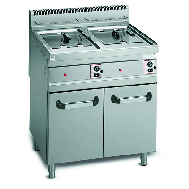 Gas-Standfritteuse 2 x 12 L