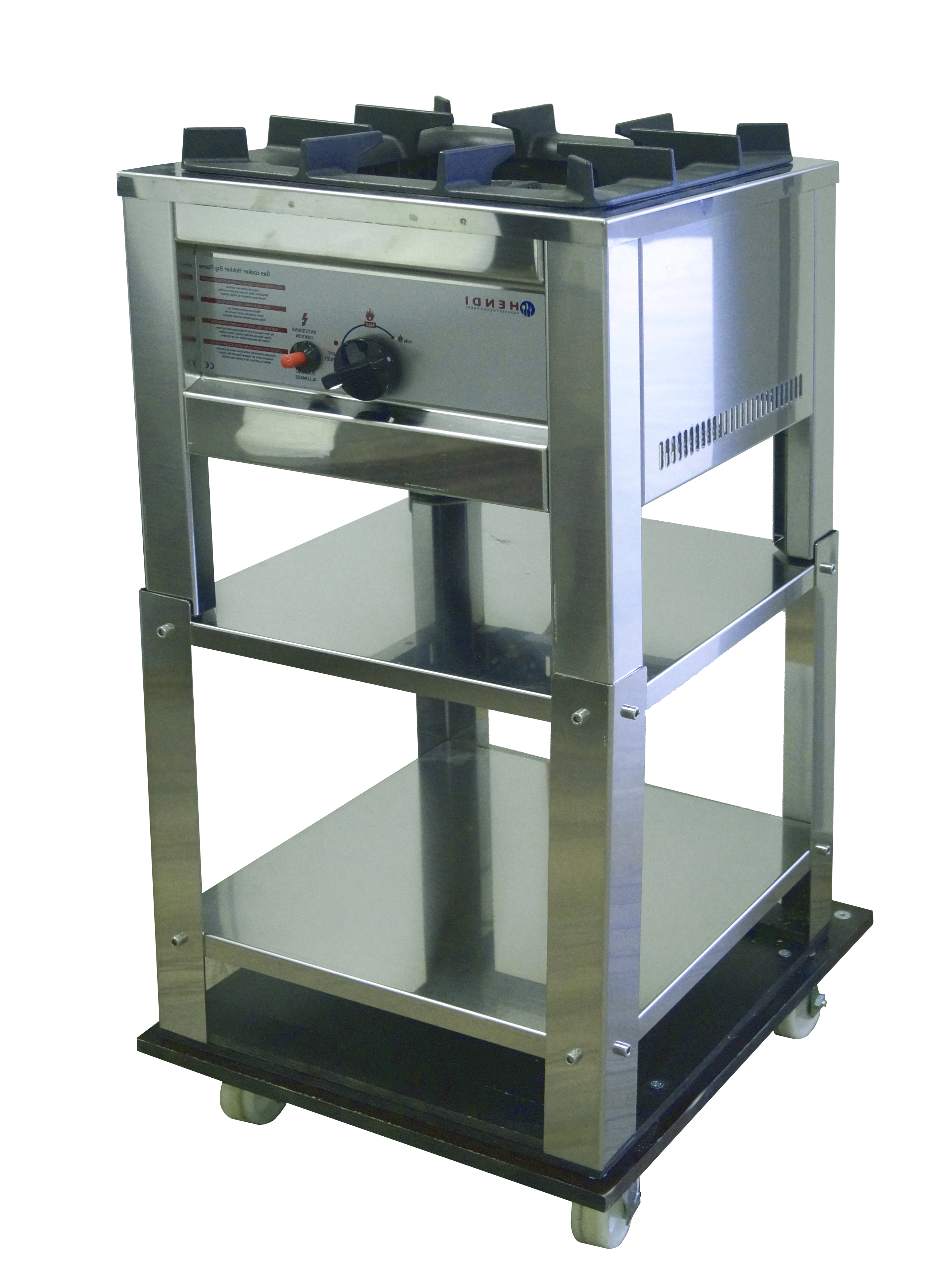 Gas-Hockerkocher II für Gusspfanne/Wok