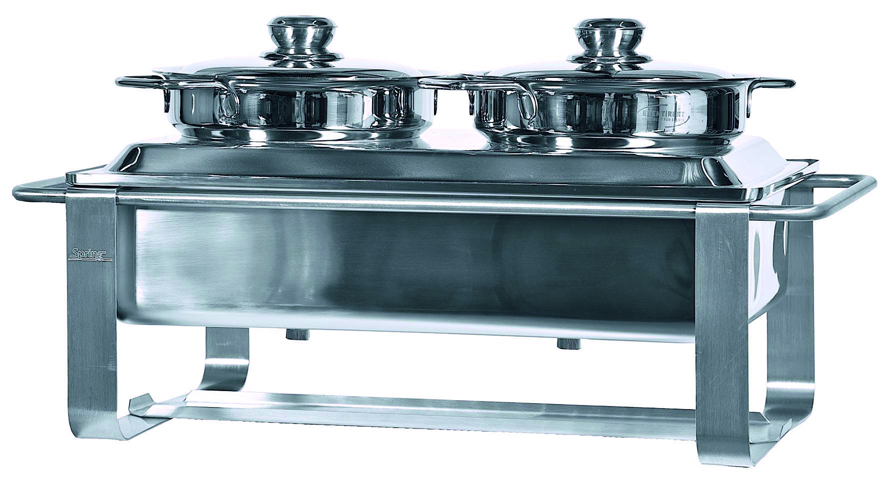 Chafing Dish SPRING mit 2 Suppeneinsätze á 4,5 Ltr.