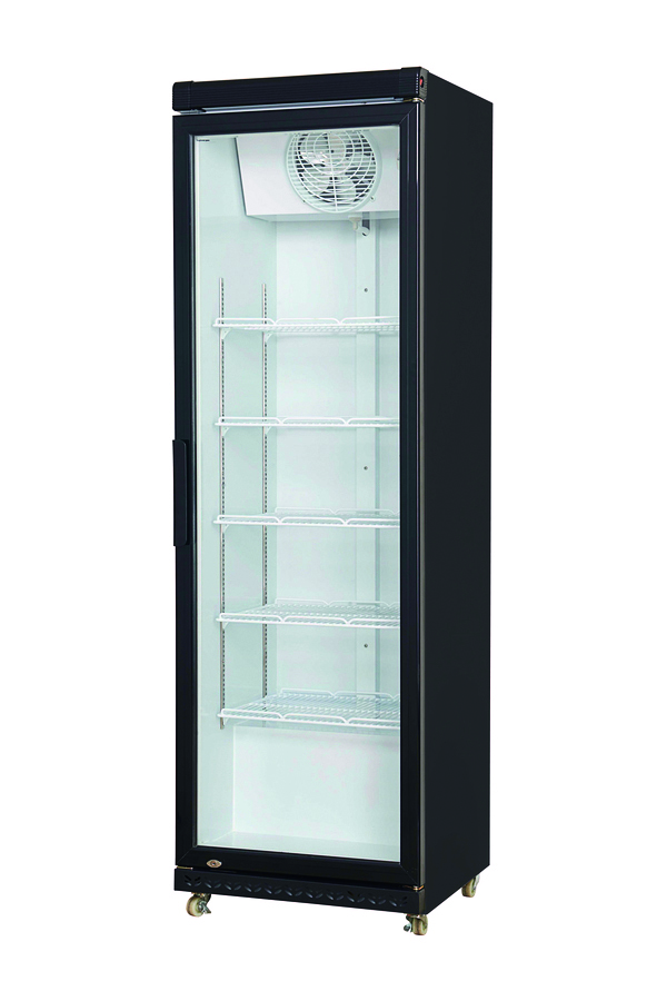 Flaschenkühlschrank mit Glastür inkl. 4 Böden