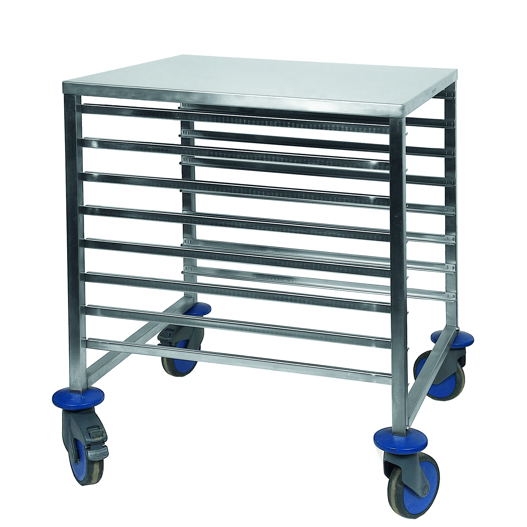 Regalwagen 8x GN 2/1 mit Arbeitsfläche