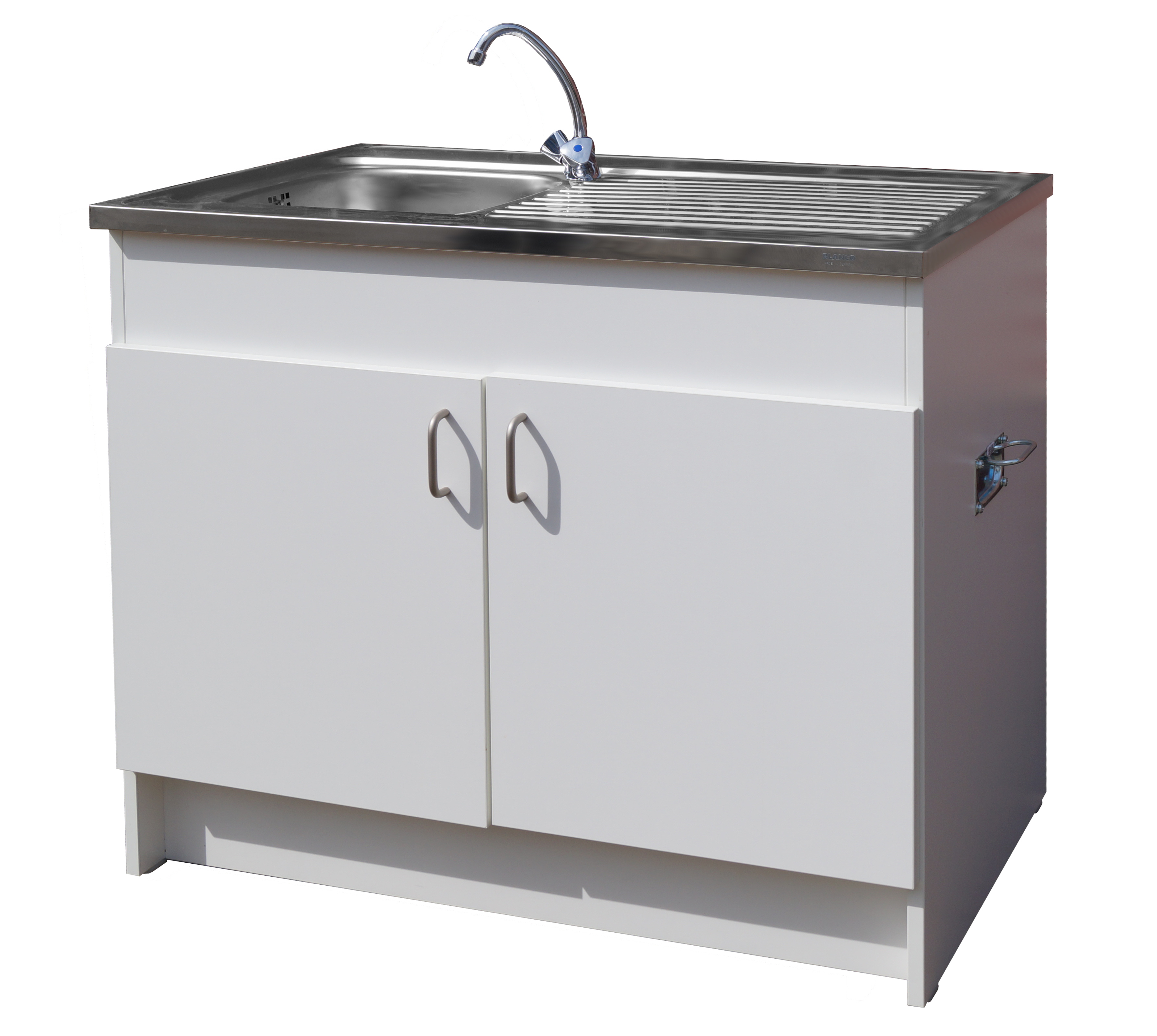 Spüle inkl. Durchlauferhitzer & Unterschrank