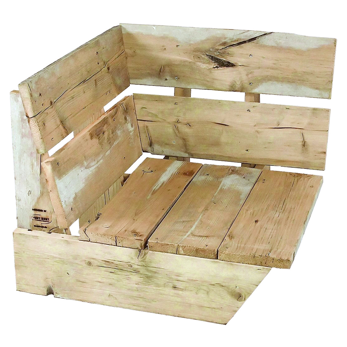 Loungesitz BAUHOLZ Eckteil (Variante 2)