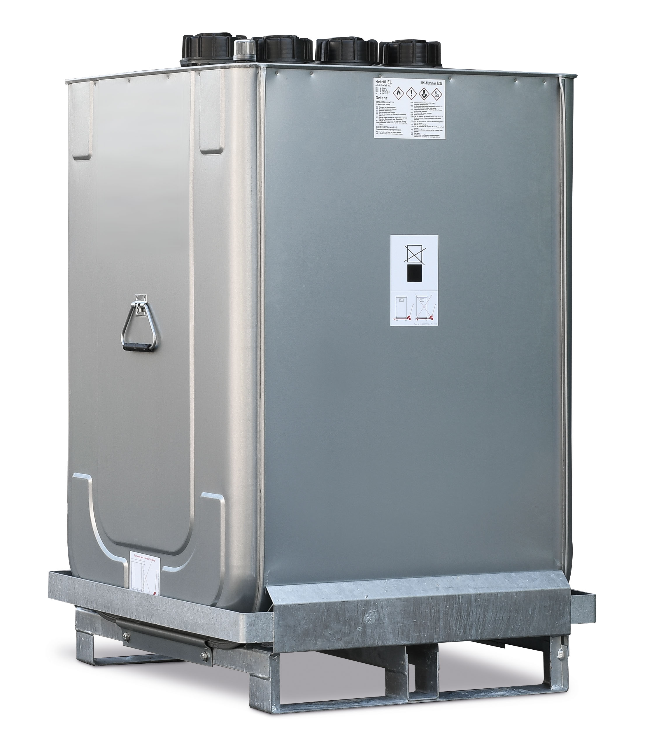 Öl-Tank zu Diesel-Zeltheizung 400L (doppelwandig & Kunststoff/verzinkt)