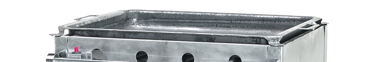 Bratpfanne zu Gasgrill 3-flammig