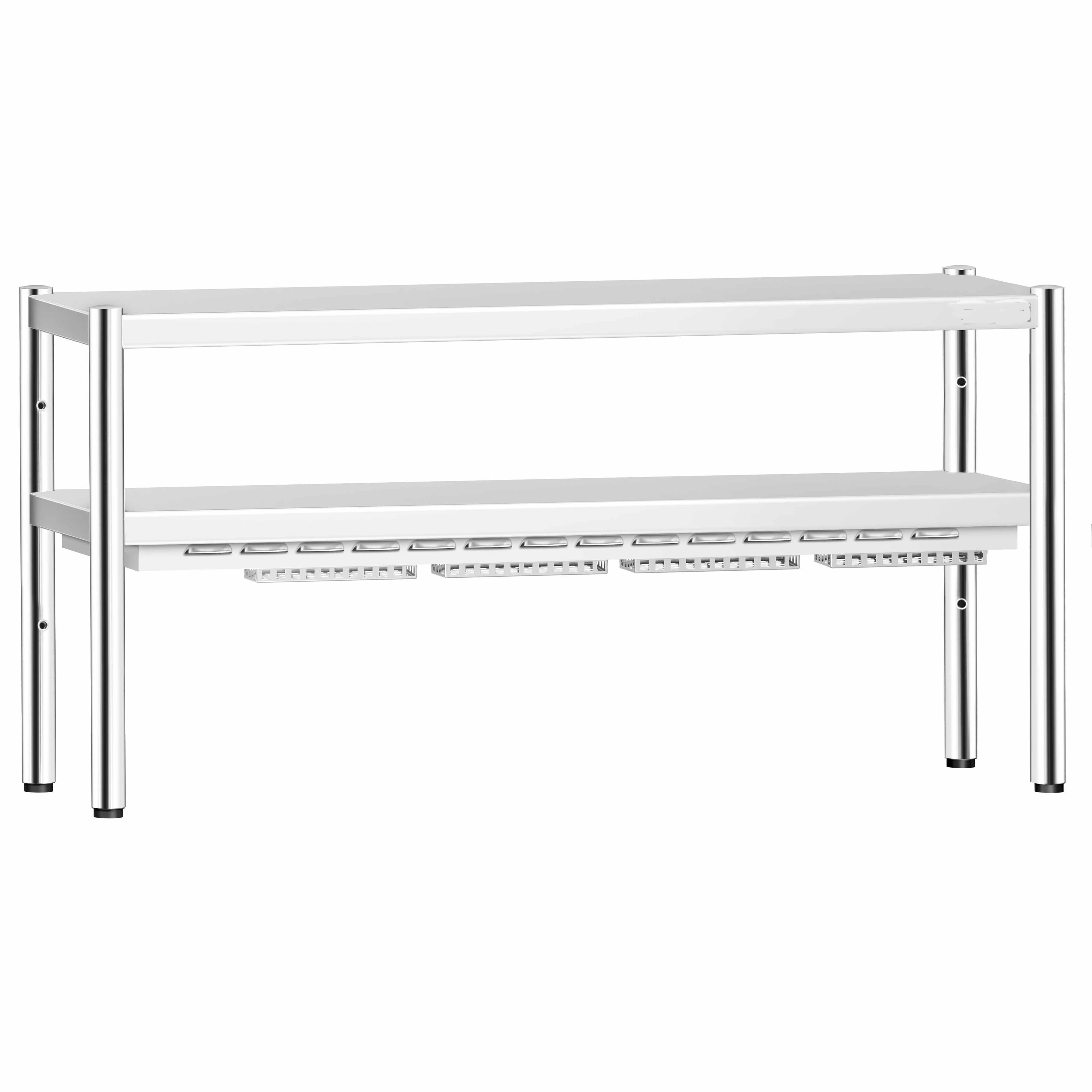 Wärmebrücke doppelt (unten warm - oben kalt)