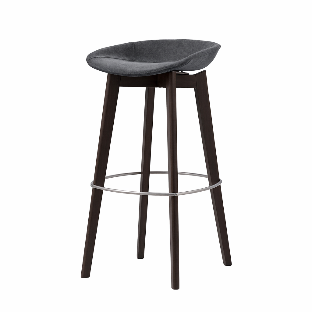 Barhocker WOODY CLOUD flach