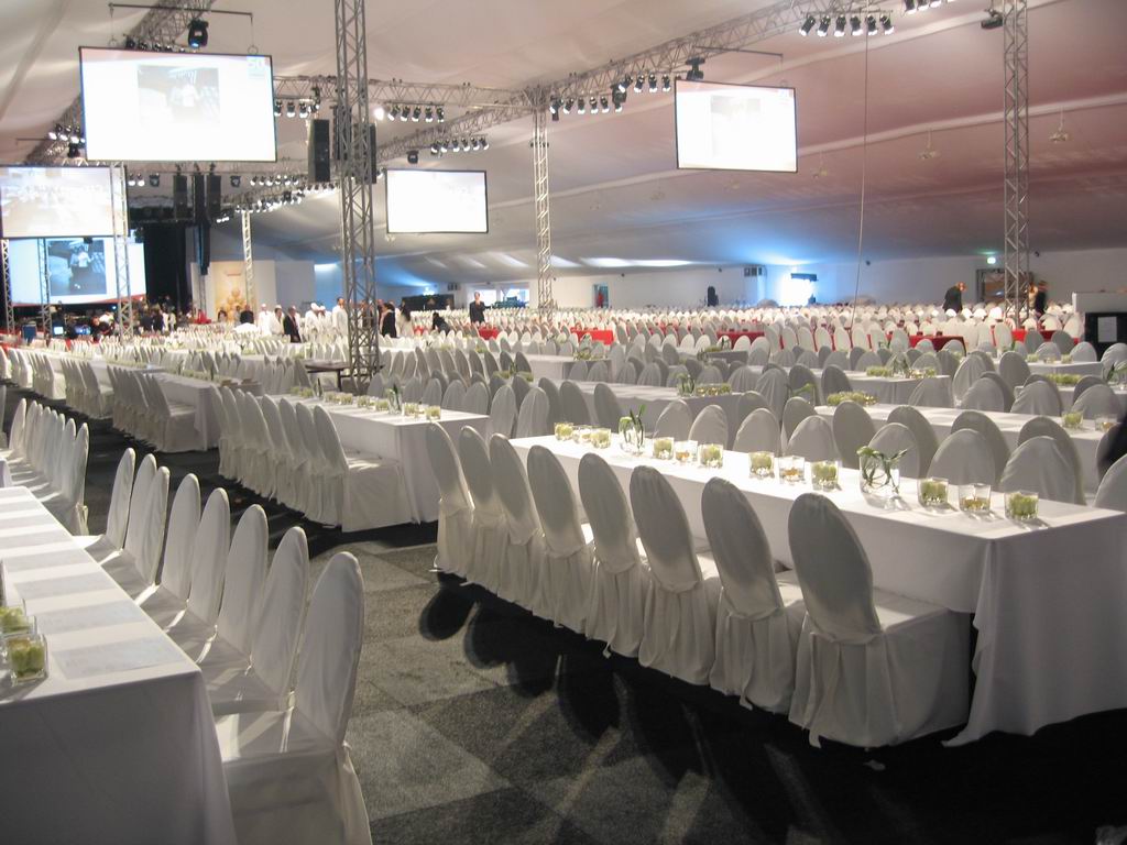 58119_Tischdecke PRESIDENT 240 x 130 weß